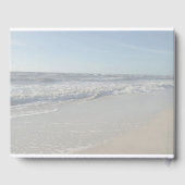 Fun Beach Print Wedding Guestbook Gastenboek (Achterkant)