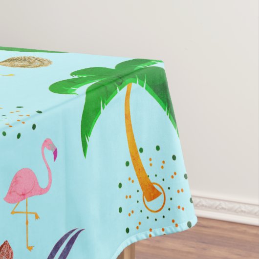 Fun Beachy Summertime Tablecloth Tafelkleed (Voorbeeld)