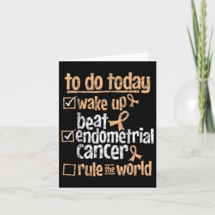 Fun Beat Endometrial Cancer Rule The World Survivo Kaart