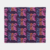 Fun Beats Fast Fleece Deken (Voorkant (Horizontaal))