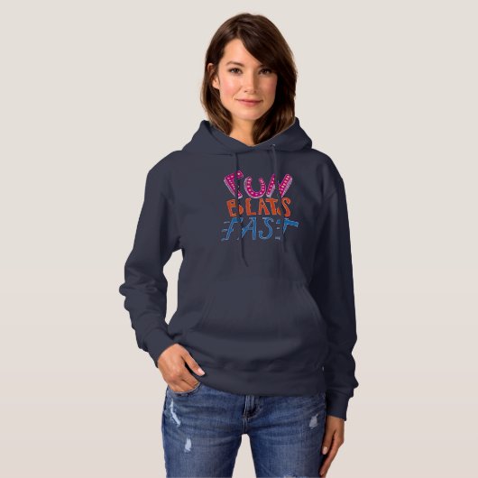 Fun Beats Fast Hoodie (Voorkant volledig)