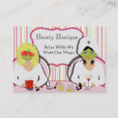 Fun Beauty Salon Health Spa Visitekaartje (Voorkant)
