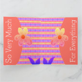 Fun Bedankt Kaart (Binnen)