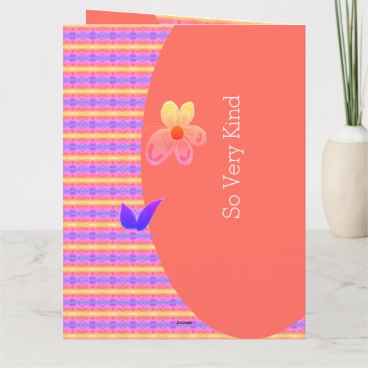 Fun Bedankt Kaart (Achterkant)