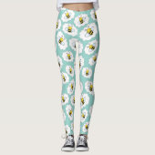 Fun Bee Pattern Leggings (Voorkant)