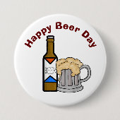 Fun Beer Day Button (Voorkant)