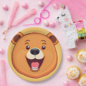 Fun Beer Face safari Wild oerwoud Verjaardagsfeest Papieren Bordje (Feest)