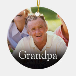 Fun Best Ever Grandpa Papa Definition Foto Keramisch Ornament
