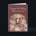 Fun Best Friend Getting Old Birthday Burroeping Ow Kaart<br><div class="desc">Voor mam of pas je aan met de naam die je wilt met deze vervelende boerenhoop</div>