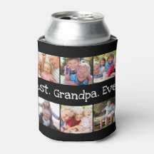 Fun Best Grandpa Ever 6 Photo Collage