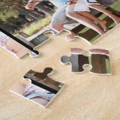 Fun Best Grandpa Ever 6 Photo Collage Legpuzzel (Zijkant)