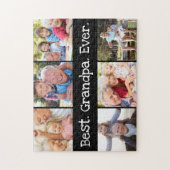 Fun Best Grandpa Ever 6 Photo Collage Legpuzzel (Verticaal)