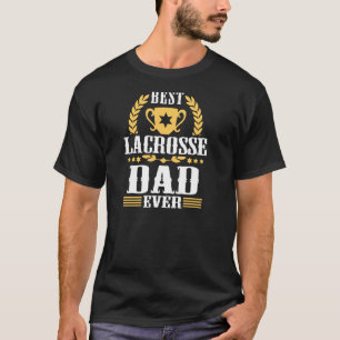 Fun Best Lacrosse Pap Ever Fan Coach Supporter Pap T-shirt