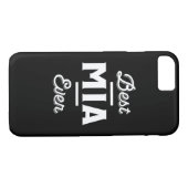 Fun Best Mia Ever Cool Persoonlijke voornaam Gif Case-Mate iPhone Case (Achterkant (Horizontaal))