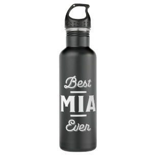 Fun Best Mia Ever Cool Persoonlijke voornaam Gif Waterfles