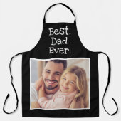 Fun Best Pap Ever Photo Personated Black White Schort (Voorkant)