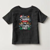 Fun, beste kerstman, ze zijn de ondeugende kerst kinder shirts (Voorkant)