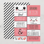 Fun Bestie's verjaardag Kaart (Voorkant / Achterkant)