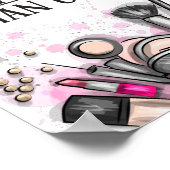 Fun Beter laat dan lelijke zelf-ironische make-up Poster (Hoek)