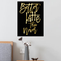 Fun Betere latte dan nooit zwarte luxe