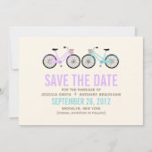 Fun Bicycles Weddenschap Save the Date (Voorkant)