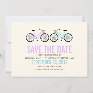Fun Bicycles Weddenschap Save the Date