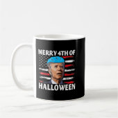 Fun Biden Dazed Merry the julHappy Halloween Bide Koffiemok (Links)