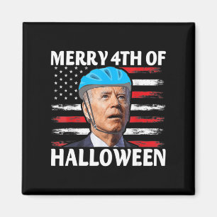 Fun Biden Dazed Merry the julHappy Halloween Bide Magneet