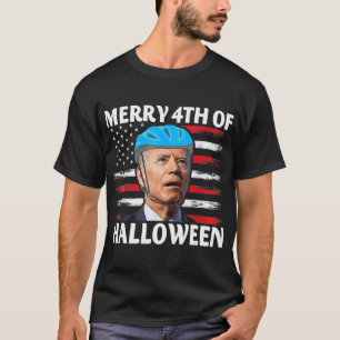 Fun Biden Dazed Merry the julHappy Halloween Bide T-shirt
