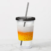 Fun Bierbrouwerij drink happy hour Party Acryl Drinkbeker (Achterkant)