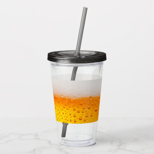 Fun Bierbrouwerij drink happy hour Party Acryl Drinkbeker (Achterkant)