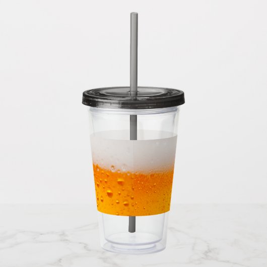 Fun Bierbrouwerij drink happy hour Party Acryl Drinkbeker (Rechts)