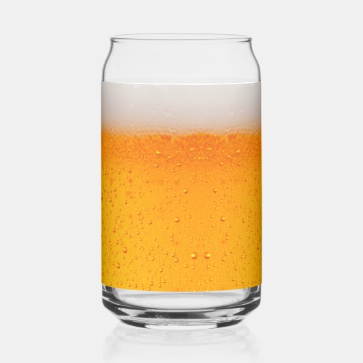 Fun Bierbrouwerij drink happy hour Party Blikvorm Glas (Voorkant)