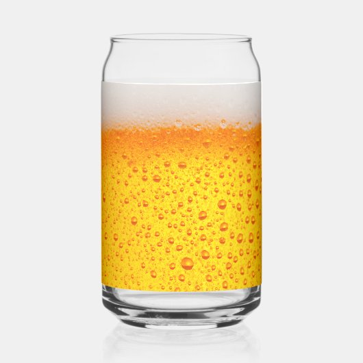 Fun Bierbrouwerij drink happy hour Party Blikvorm Glas (Achterkant)