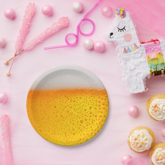 Fun Bierbrouwerij drink happy hour Party Papieren Bordje (Feest)