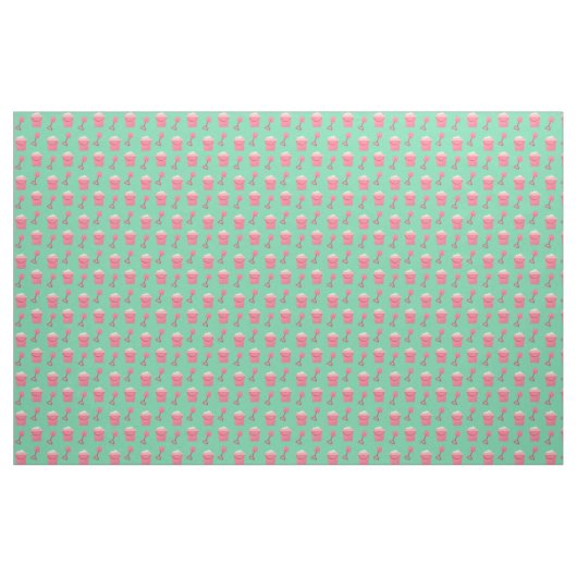 Fun bij het Beach Pattern Stof (Yard (91,4 cm))