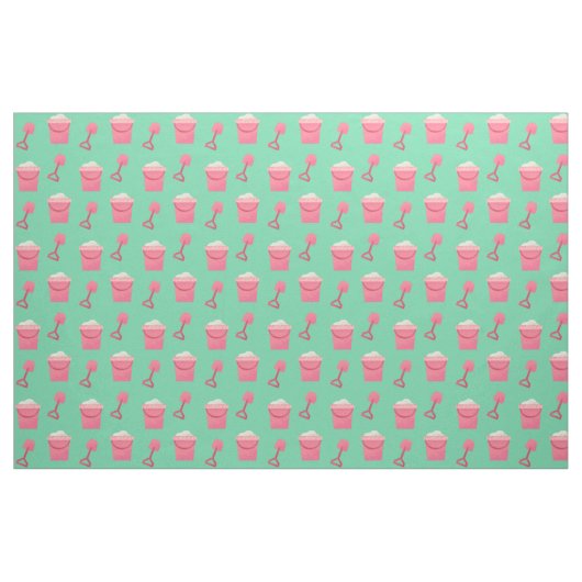 Fun bij het Beach Pattern Stof (Fat Quarter)
