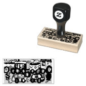 Fun bij het circus rubberstempel (Gestempeld)