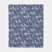Fun Bike Ride Fleece Deken (Voorkant)