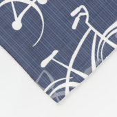 Fun Bike Ride Fleece Deken (Hoek)