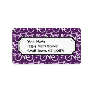 Fun Bike Route Fixie Bike Cyclist Patroon Etiket