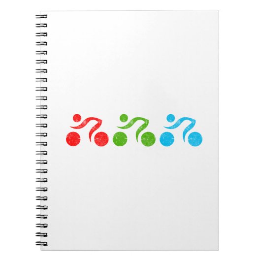 Fun biking illustrator notitieboek (Voorkant)