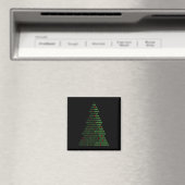 Fun Binary Christmas Tree Computer Programmers And Magneet (Insitu (Vaatwasser))