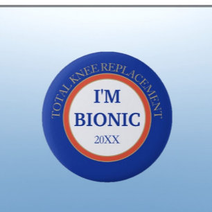 Fun! Bionic (knievervanging) Ronde Button 5,7 Cm