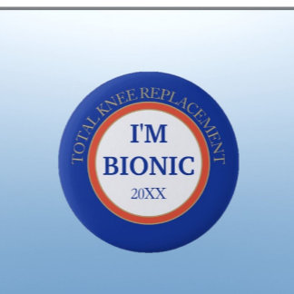 Fun! Bionic (knievervanging) Ronde Button 5,7 Cm