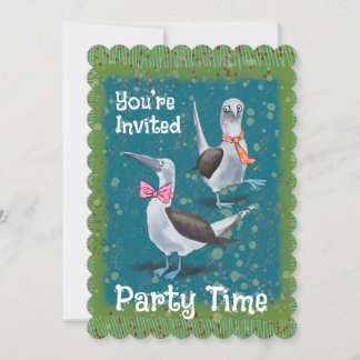 Fun Birthday Backyard Barbecue Party Invitation Kaart