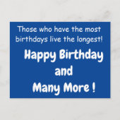 Fun Birthday Briefkaart (Voorkant)