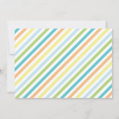 Fun Birthday Pool Party Invitation Kaart (Achterkant)