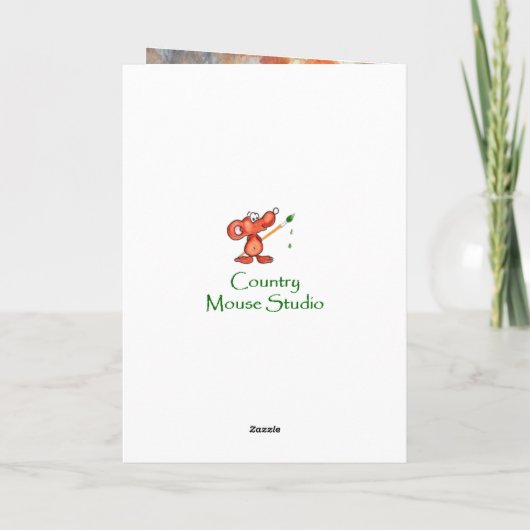 Fun Birthday Son Trots op dierlijke Natuur Kaart (Achterkant)