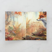 Fun Birthday Son Trots op dierlijke Natuur Kaart (Binnen)